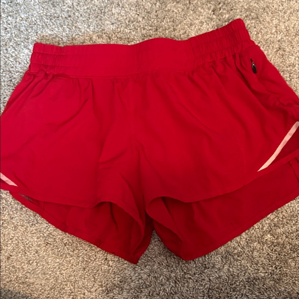 Red Athletic Shorts
